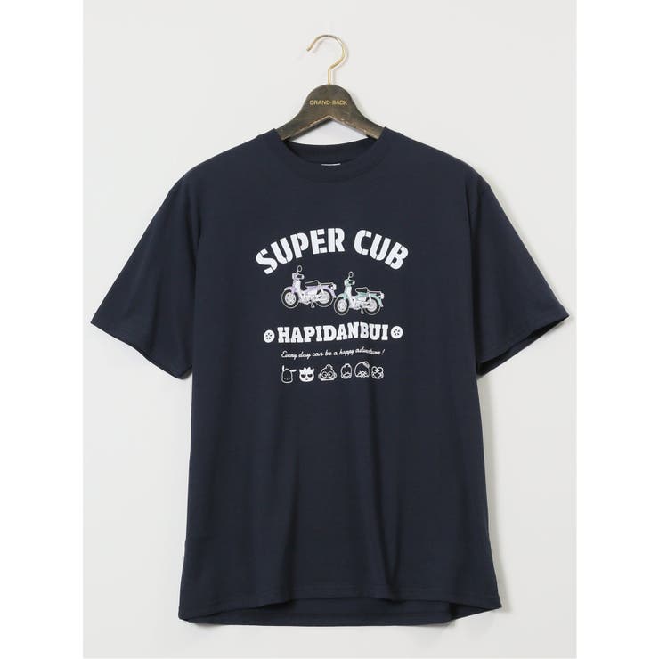 大きいサイズ】HONDA×サンリオキャラ クルーネック半袖Tシャツ