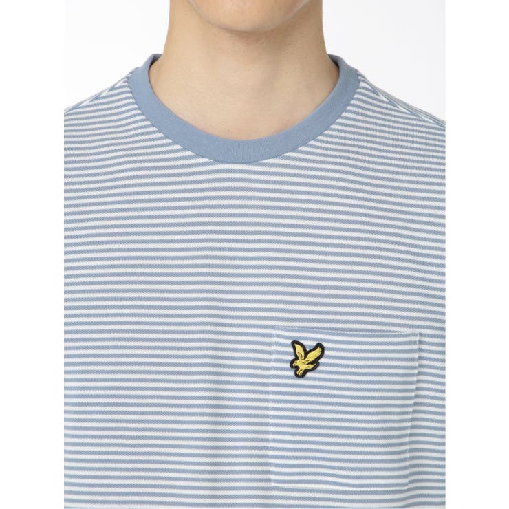 ライル&スコット/LYLE&SCOTT ボーダー クルーネック半袖Tシャツ | TAKA-Q MEN | 詳細画像8 