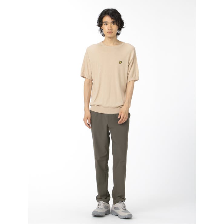 ライル&スコット/LYLE&SCOTT 綿天竺ニット クルーネック半袖Tシャツ | TAKA-Q MEN | 詳細画像12 
