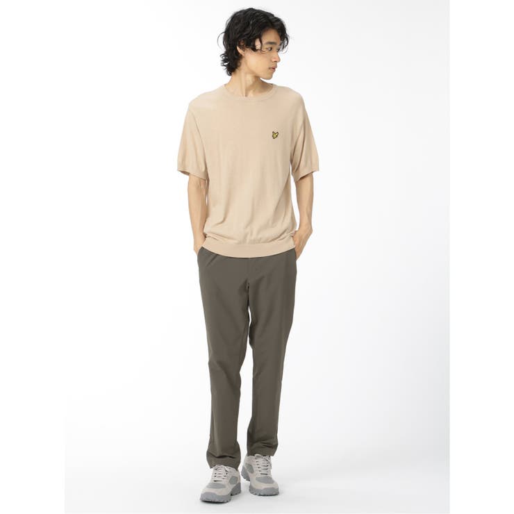 ライル&スコット/LYLE&SCOTT 綿天竺ニット クルーネック半袖Tシャツ | TAKA-Q MEN | 詳細画像13 