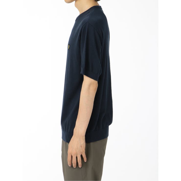 ライル&スコット/LYLE&SCOTT 綿天竺ニット クルーネック半袖Tシャツ | TAKA-Q MEN | 詳細画像19 