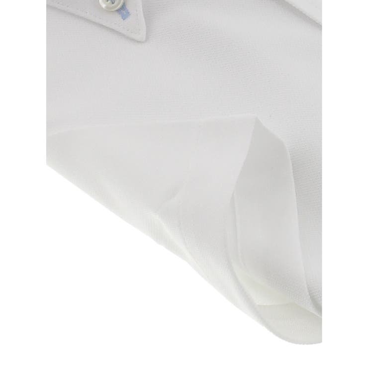 ノーアイロンストレッチ レギュラーフィットボタンダウン半袖ニットシャツ | TAKA-Q MEN | 詳細画像3 