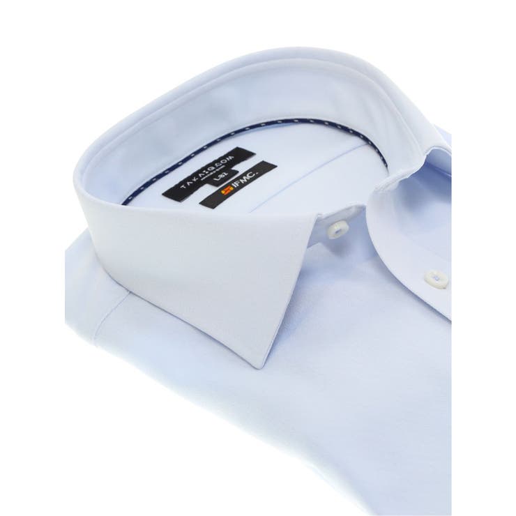 【WEB限定】 IFMC 吸水速乾ストレッチワイドカラー長袖シャツ | TAKA-Q MEN | 詳細画像5 