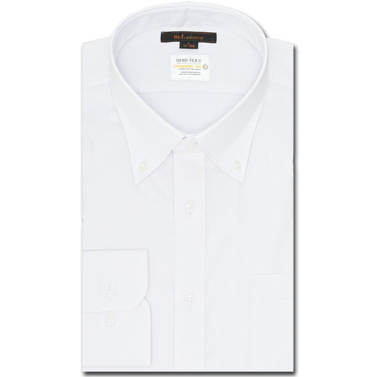 形態安定 吸水速乾 スタンダードフィット ボタンダウン長袖シャツ | TAKA-Q MEN | 詳細画像1 