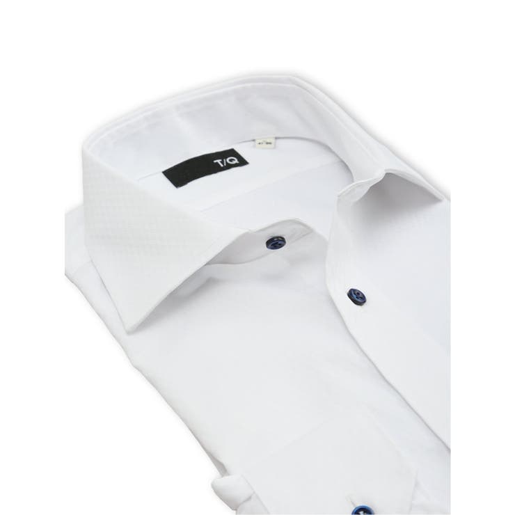 ノンアイロン NEWスタンダードフィット ワイドカラー長袖シャツ | TAKA-Q MEN | 詳細画像2 