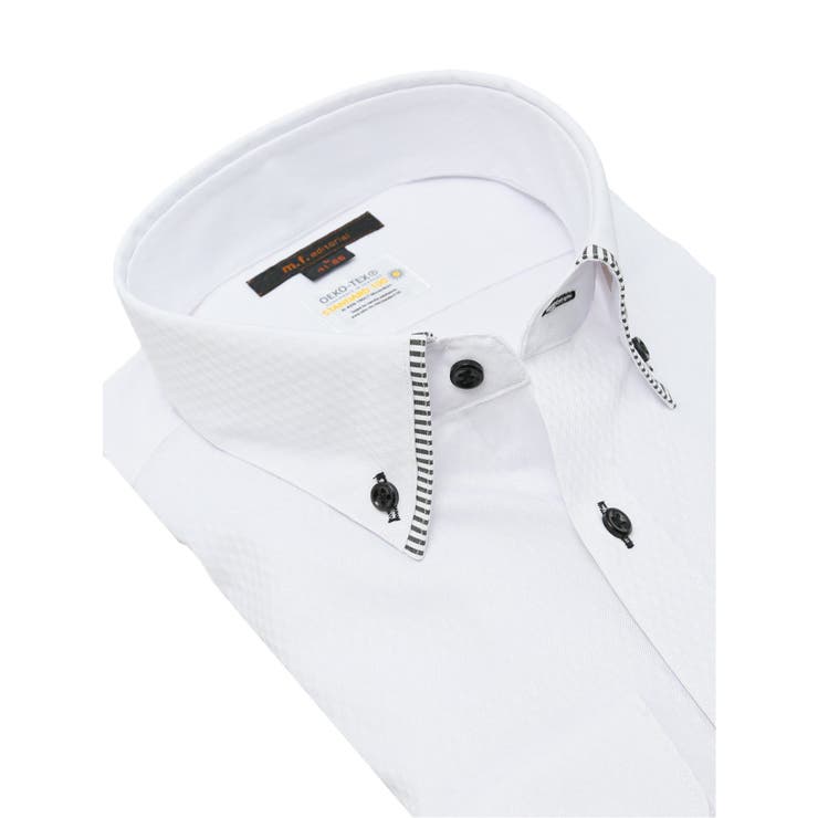 形態安定 吸水速乾 スタンダードフィット ボタンダウン長袖シャツ | TAKA-Q MEN | 詳細画像2 