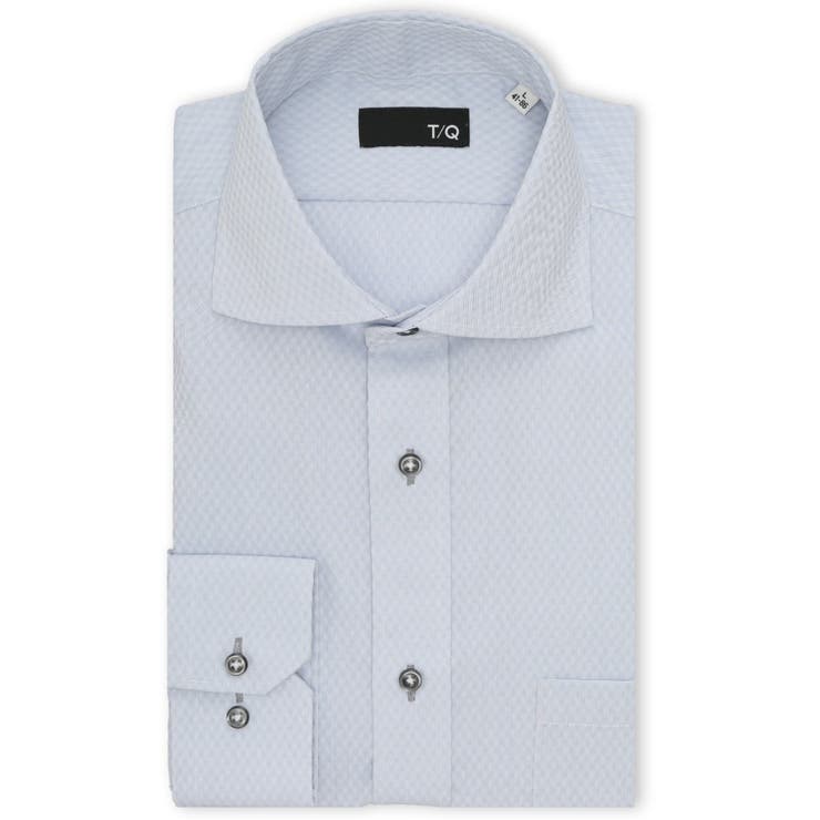 04グレー | ノンアイロン NEWスタンダードフィット カッタウェイ長袖シャツ | TAKA-Q MEN