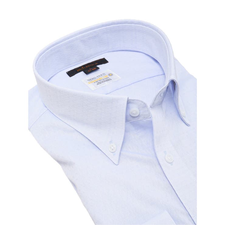 形態安定 吸水速乾 スタンダードフィット ボタンダウン長袖シャツ | TAKA-Q MEN | 詳細画像2 