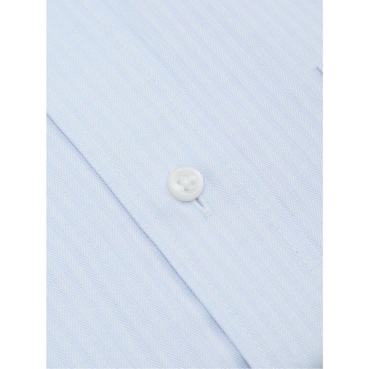 ノンアイロン NEWスタンダードフィット ワイドカラー長袖シャツ | TAKA-Q MEN | 詳細画像4 