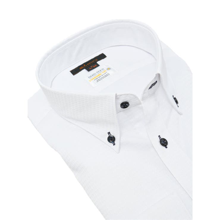 形態安定 吸水速乾 スタンダードフィット ボタンダウン長袖シャツ | TAKA-Q MEN | 詳細画像2 