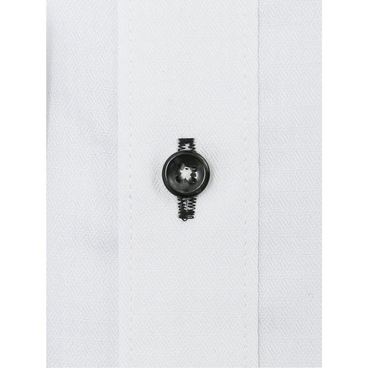 形態安定 吸水速乾 スタンダードフィット ワイドカラー長袖シャツ | TAKA-Q MEN | 詳細画像4 