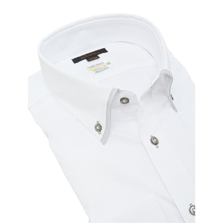 形態安定 吸水速乾 スタンダードフィット ボタンダウン長袖シャツ | TAKA-Q MEN | 詳細画像2 