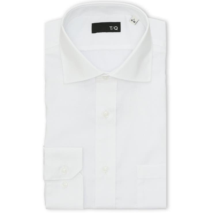 ノンアイロン NEWスタンダードフィット ワイドカラー長袖シャツ | TAKA-Q MEN | 詳細画像1 