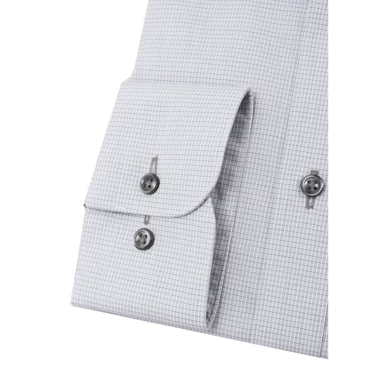 形態安定 吸水速乾 スタンダードフィット ワイドカラー長袖シャツ | TAKA-Q MEN | 詳細画像3 