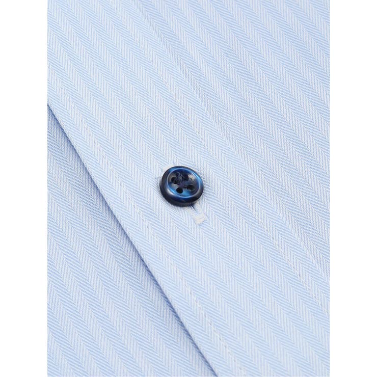 ノンアイロン NEWスタンダードフィット ワイドカラー長袖シャツ | TAKA-Q MEN | 詳細画像4 