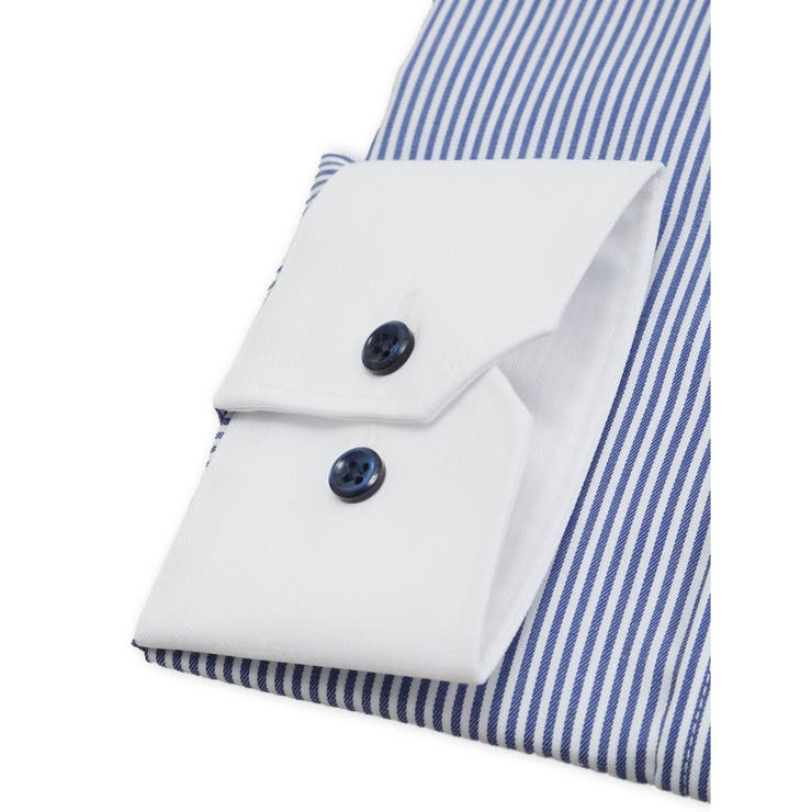 ノンアイロン NEWスタンダードフィット ワイドカラー長袖シャツ | TAKA-Q MEN | 詳細画像3 