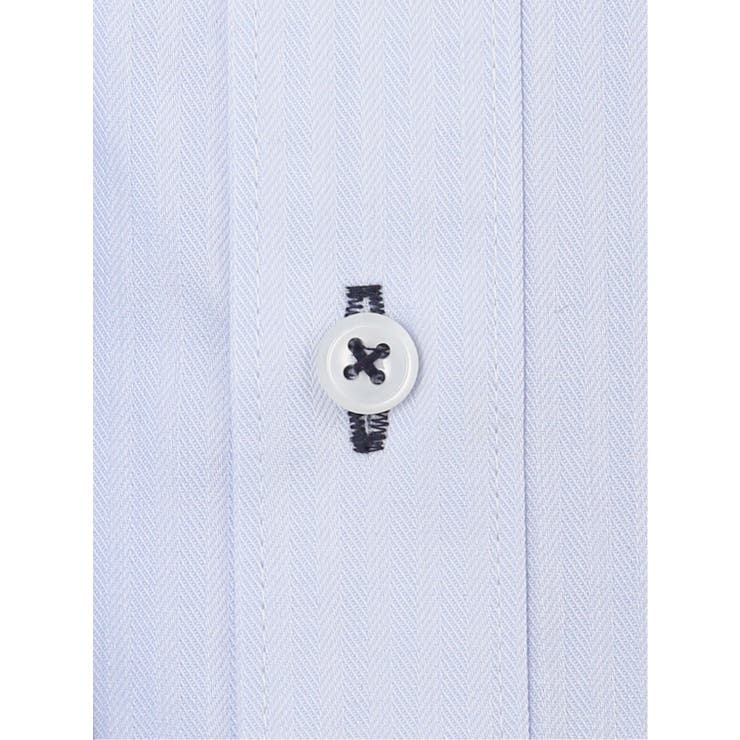 形態安定 吸水速乾 スタンダードフィット ワイドカラー長袖シャツ | TAKA-Q MEN | 詳細画像4 