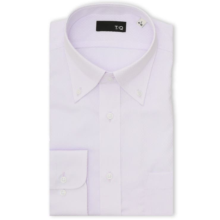 ノンアイロン NEWスタンダードフィット ボタンダウン長袖シャツ | TAKA-Q MEN | 詳細画像1 