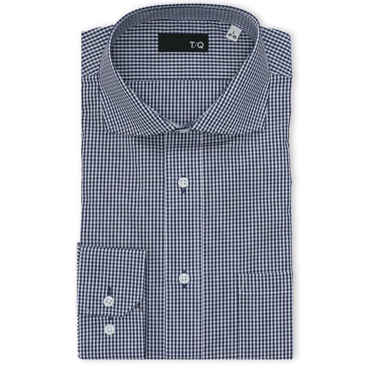 イージーアイロン NEWスタンダードフィット カッタウェイ長袖シャツ | TAKA-Q MEN | 詳細画像1 