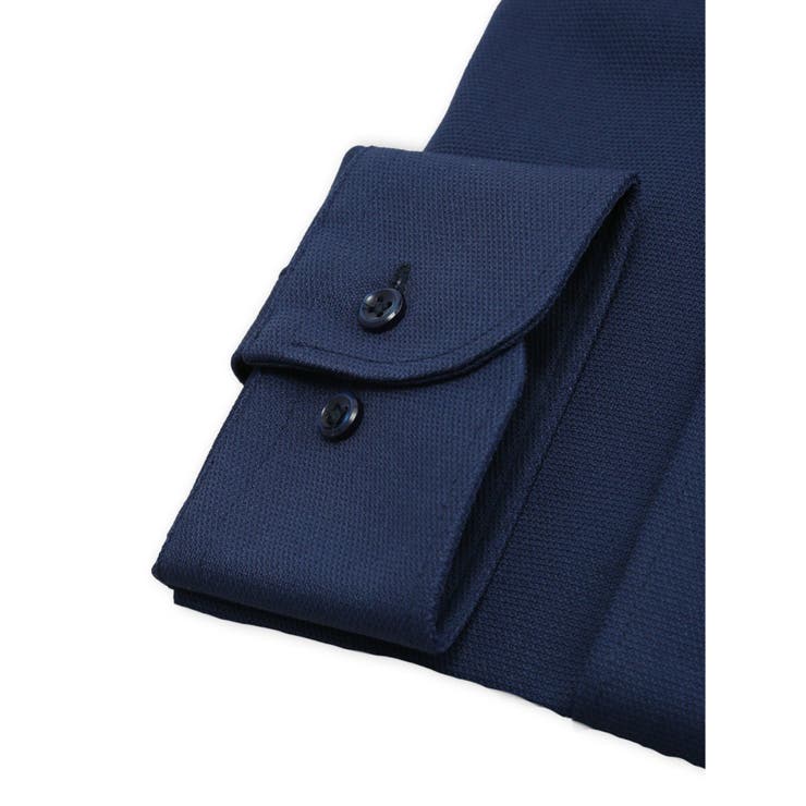 ノンアイロンストレッチ NEWスタンダードフィット ボタンダウン長袖ニットシャツ | TAKA-Q MEN | 詳細画像3 