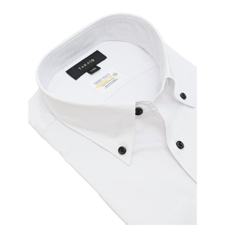 形態安定 吸水速乾 スタンダードフィット ボタンダウン長袖シャツ | TAKA-Q MEN | 詳細画像2 