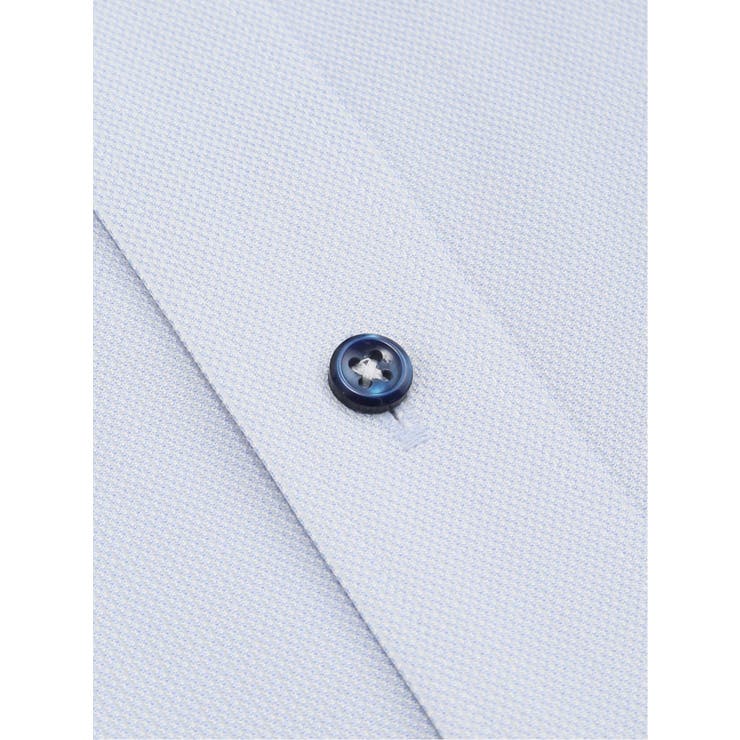 ノンアイロンストレッチ NEWスタンダードフィット カッタウェイ長袖ニットシャツ | TAKA-Q MEN | 詳細画像4 