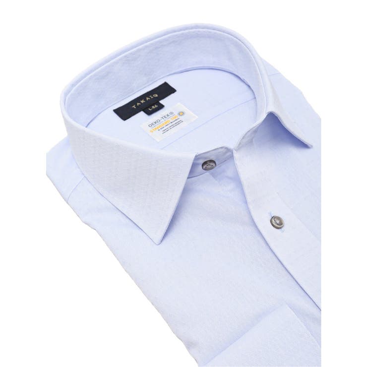 形態安定 吸水速乾 スタンダードフィット ワイドカラー長袖シャツ[品番：TKQJ0024540]｜TAKA-Q  MEN（タカキュー）のメンズファッション通販｜SHOPLIST（ショップリスト）