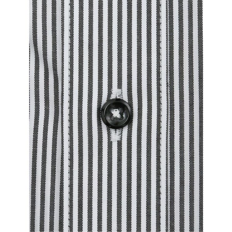 形態安定 吸水速乾 スタンダードフィット ワイドカラー長袖シャツ | TAKA-Q MEN | 詳細画像4 