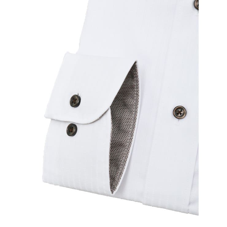 形態安定 吸水速乾 スタンダードフィット ドゥエボタンダウン長袖シャツ | TAKA-Q MEN | 詳細画像3 