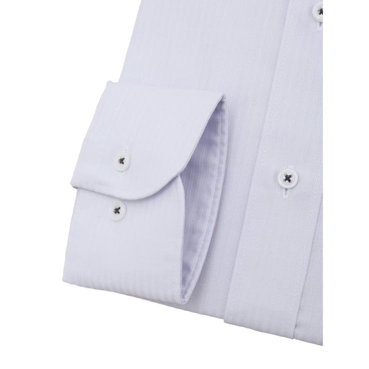 形態安定 吸水速乾 スタンダードフィット ドゥエボタンダウン長袖シャツ | TAKA-Q MEN | 詳細画像3 