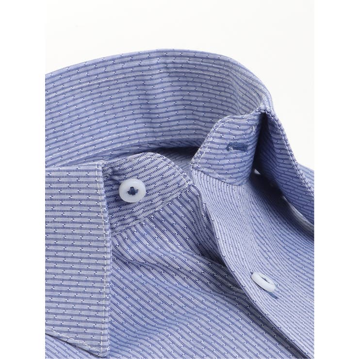 形態安定 吸水速乾 スタンダードフィット レギュラーカラー長袖シャツ | TAKA-Q MEN | 詳細画像2 