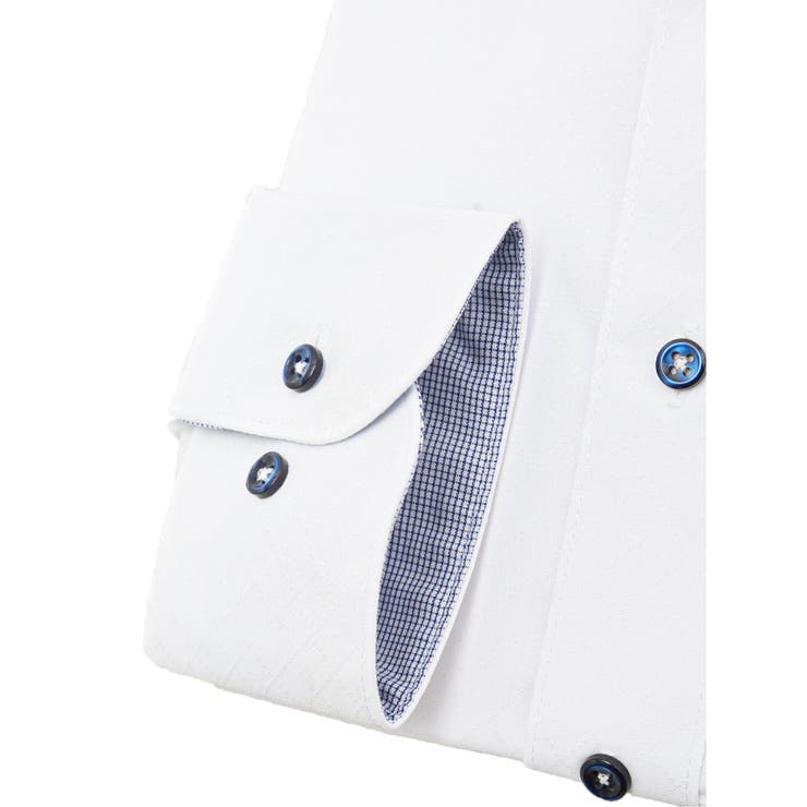 形態安定 吸水速乾 スタンダードフィット ボタンダウン長袖シャツ | TAKA-Q MEN | 詳細画像3 