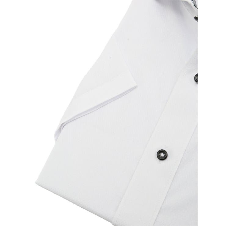 形態安定 吸水速乾 スタンダードフィット カッタウェイ半袖シャツ | TAKA-Q MEN | 詳細画像3 