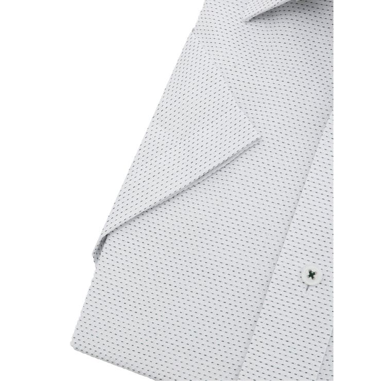 形態安定 吸水速乾 スタンダードフィット ワイドカラー半袖シャツ | TAKA-Q MEN | 詳細画像3 