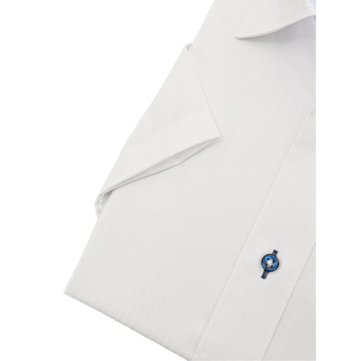 形態安定 吸水速乾 スタンダードフィット ワイドカラー半袖シャツ | TAKA-Q MEN | 詳細画像3 