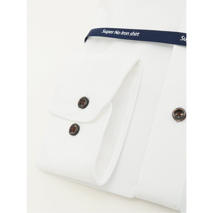 ノーアイロンストレッチ スタンダードフィット ボタンダウン長袖ニットシャツ | TAKA-Q MEN | 詳細画像3 