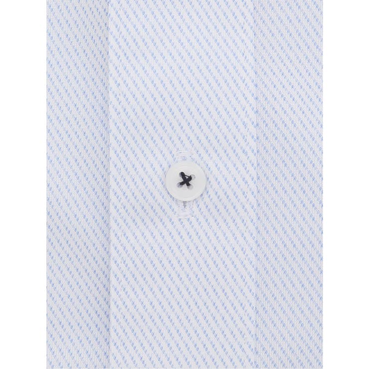 ノーアイロンストレッチ スタンダードフィット ボタンダウン半袖ニットシャツ | TAKA-Q MEN | 詳細画像4 