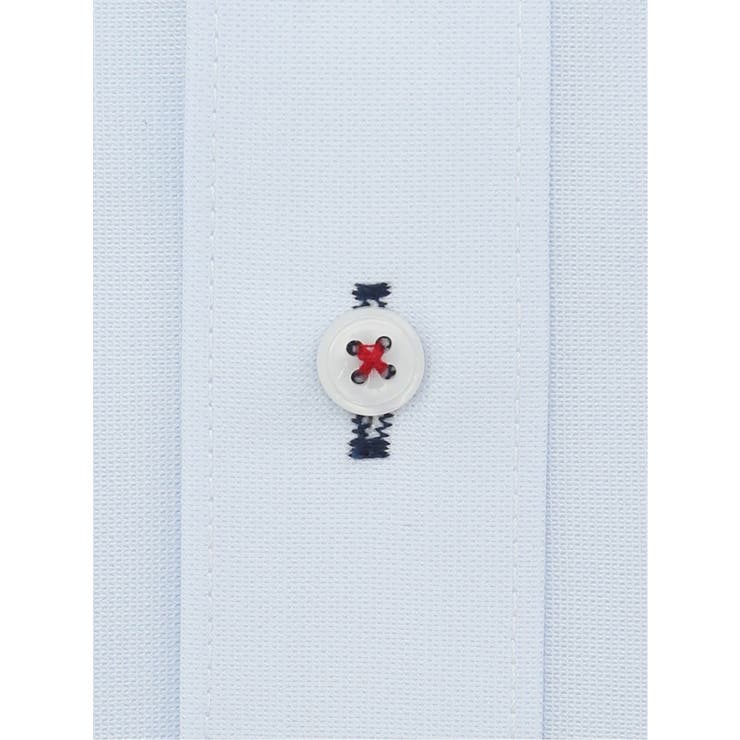 ノーアイロンストレッチ スタンダードフィット ボタンダウン半袖ニットシャツ | TAKA-Q MEN | 詳細画像4 