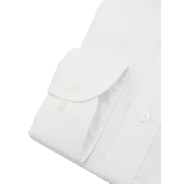 ネクスコットプラス スタンダードフィット ワイドカラー長袖シャツ | TAKA-Q MEN | 詳細画像3 