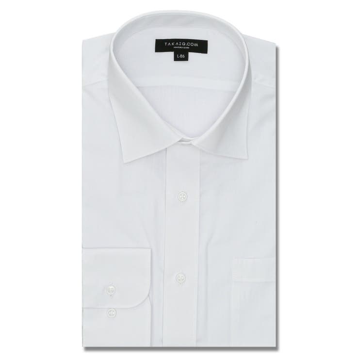 【WEB限定】形態安定 吸水速乾 スリムフィット 長袖シャツ3枚セット | TAKA-Q MEN | 詳細画像11 