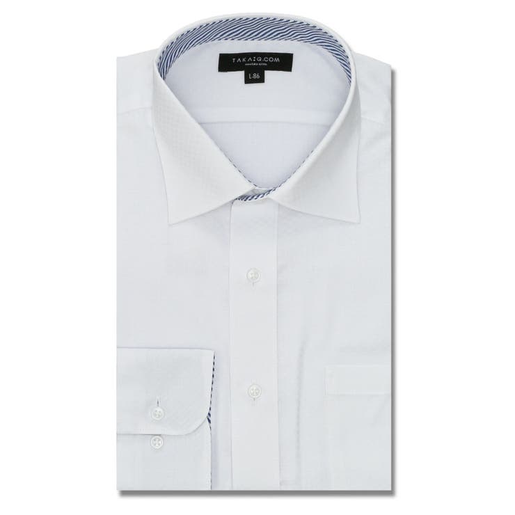 【WEB限定】形態安定 吸水速乾 スリムフィット 長袖シャツ3枚セット | TAKA-Q MEN | 詳細画像12 