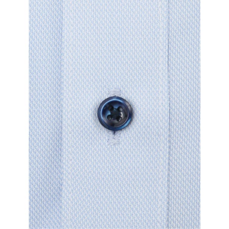 ノーアイロンストレッチ スタンダードフィット カッタウェイ長袖ニットシャツ | TAKA-Q MEN | 詳細画像4 