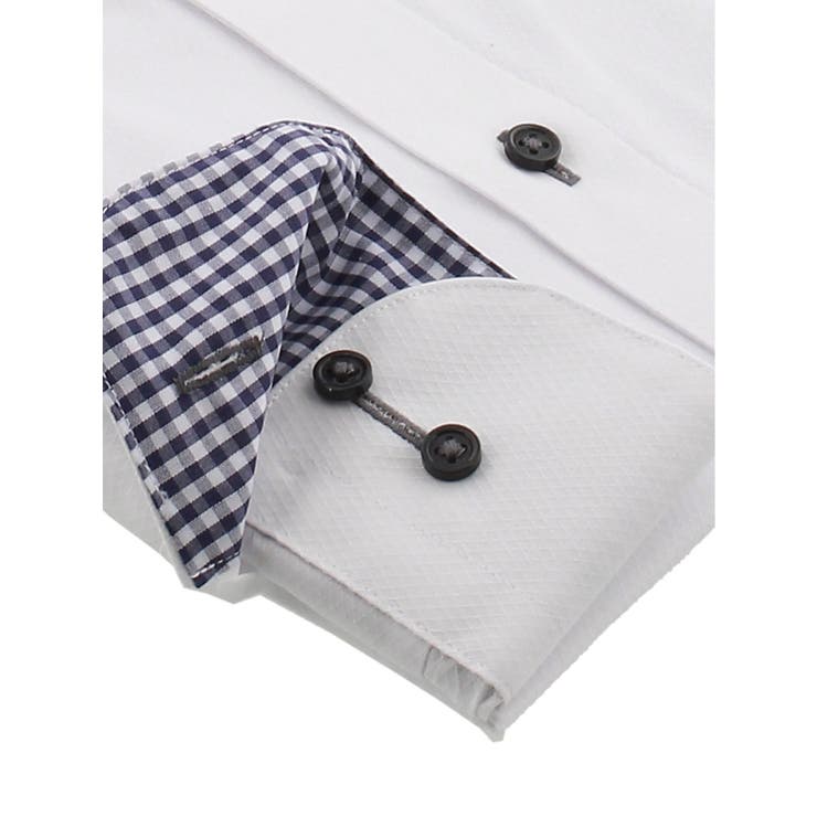 形態安定 吸水速乾 スリムフィット ボタンダウン長袖シャツ | TAKA-Q MEN | 詳細画像3 