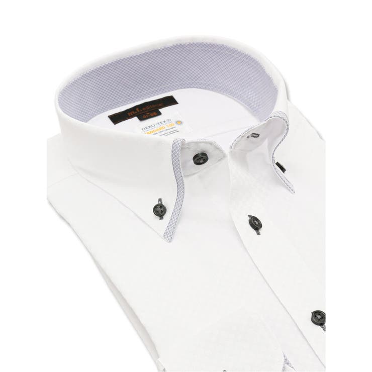 形態安定 吸水速乾 スタンダードフィット ボタンダウン長袖シャツ | TAKA-Q MEN | 詳細画像3 