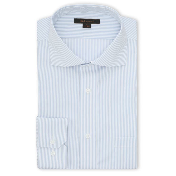 70青 | ノンアイロン NEWスタンダードフィット カッタウェイ長袖シャツ | TAKA-Q MEN