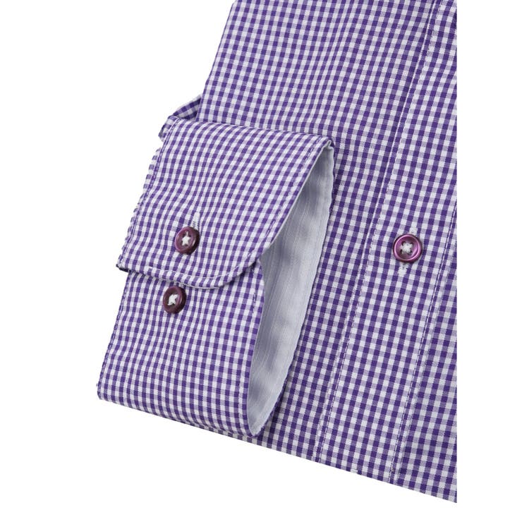 形態安定 吸水速乾 スタンダードフィット カッタウェイ長袖シャツ | TAKA-Q MEN | 詳細画像3 