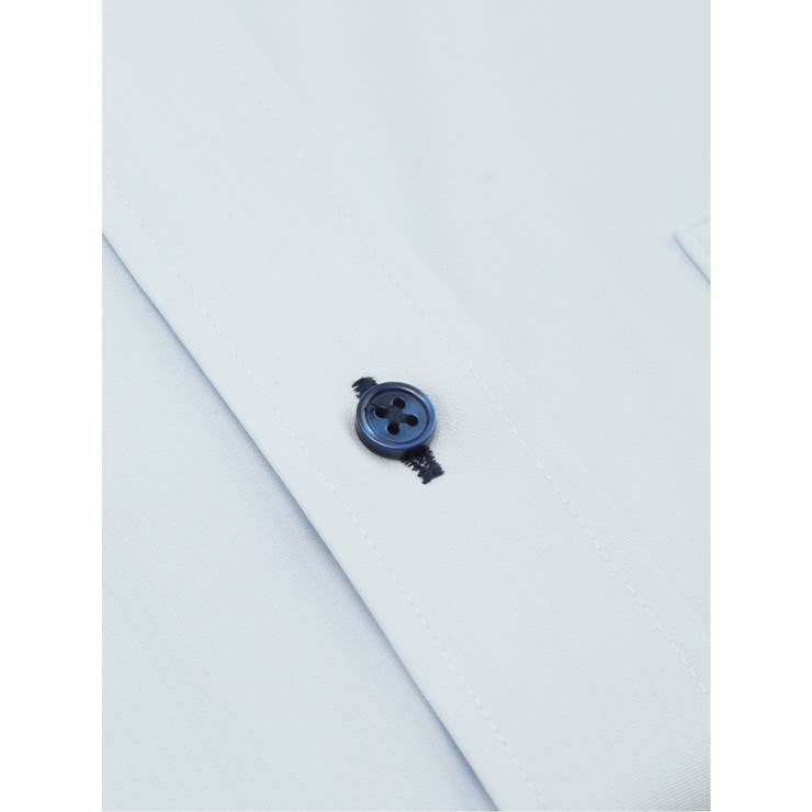 ノンアイロンストレッチ NEWスタンダードフィット ワイドカラー長袖ニットシャツ | TAKA-Q MEN | 詳細画像4 