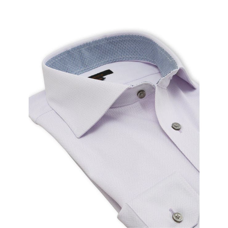 ノンアイロンストレッチ NEWスタンダードフィット カッタウェイ長袖ニットシャツ | TAKA-Q MEN | 詳細画像2 