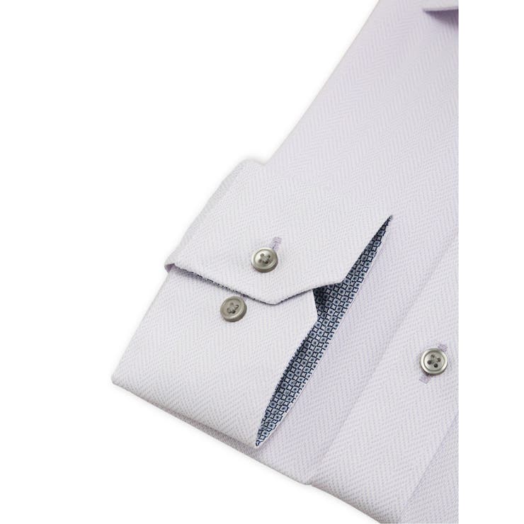 ノンアイロンストレッチ NEWスタンダードフィット カッタウェイ長袖ニットシャツ | TAKA-Q MEN | 詳細画像3 