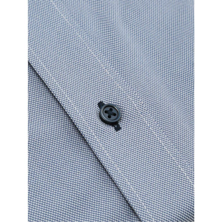 ノンアイロンストレッチ NEWスタンダードフィット カッタウェイ長袖ニットシャツ | TAKA-Q MEN | 詳細画像4 